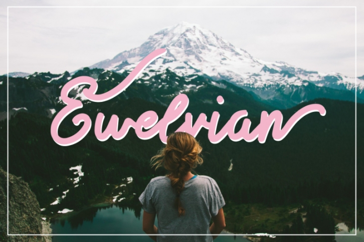 Ewelvian script Font Download