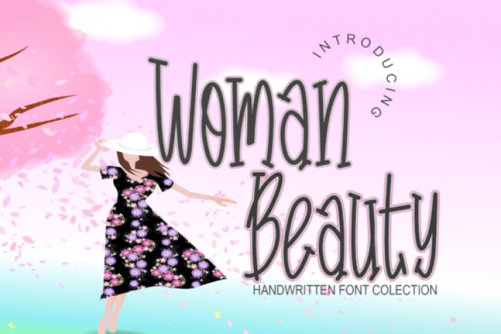 Woman Beauty Font Download