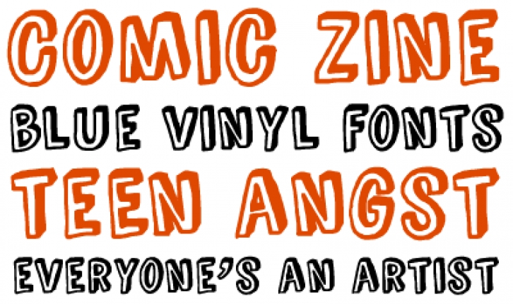 Comic Zine Font Download