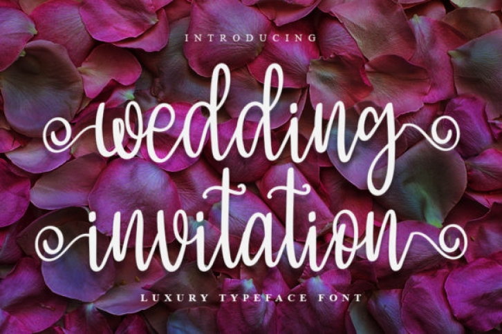 Wedding Invitation Font Download