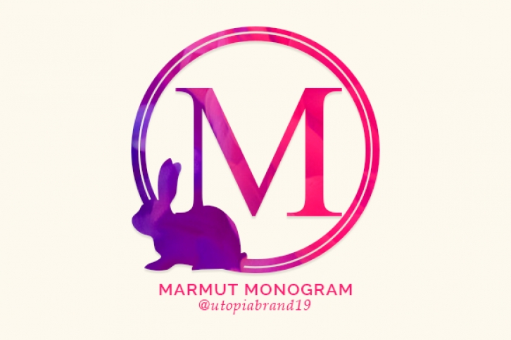 Marmut Monogram Font Download