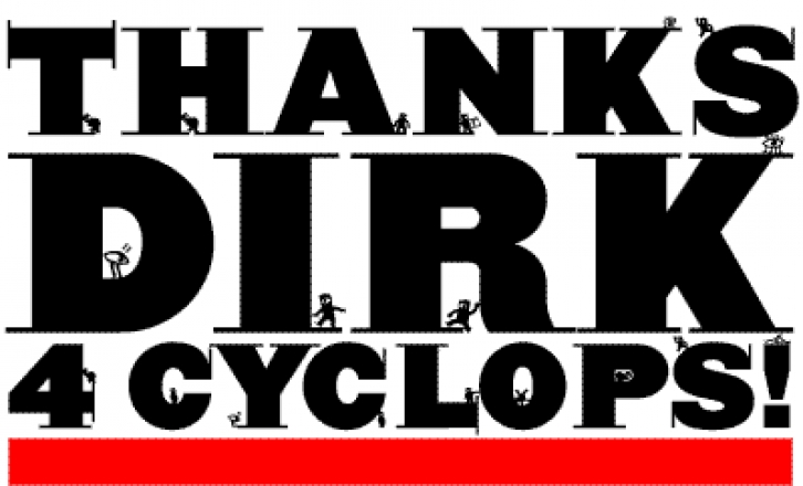 Cyclops Blax 4 Dirk Font Download