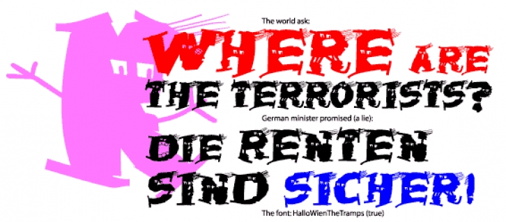 HalloWien The Tramps Font Download