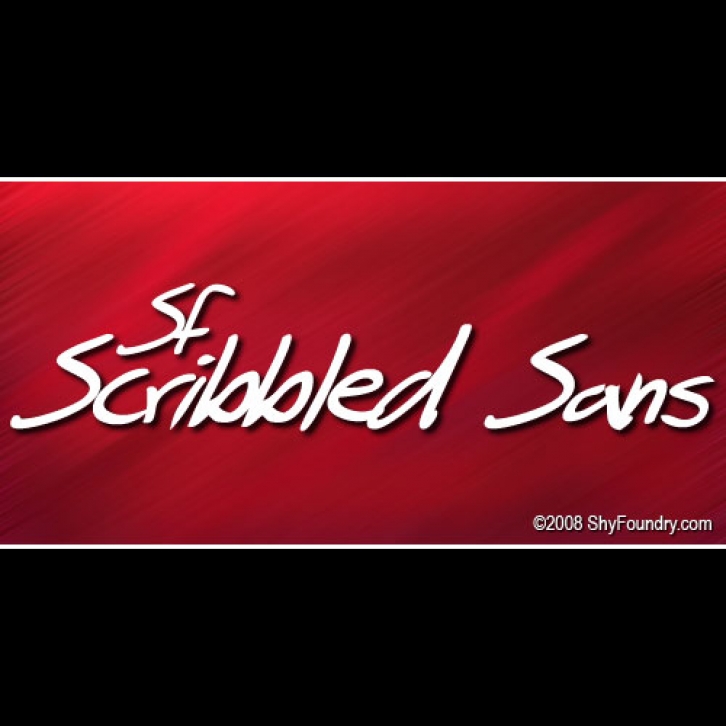 SF Scribbled Sans Font Download