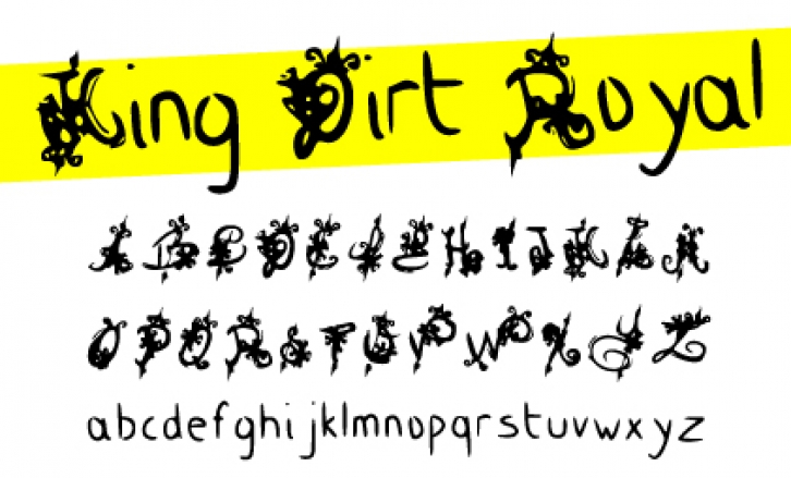 King Dirt Royal Font Download