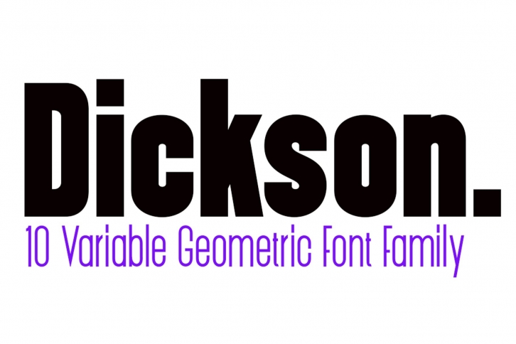 Dickson Family Font Download
