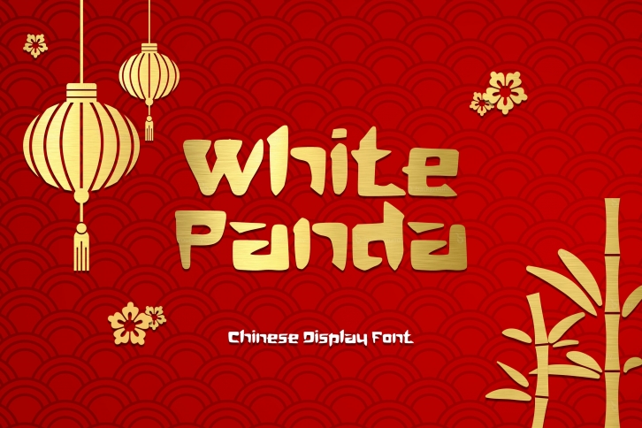 White Panda Display Font Download