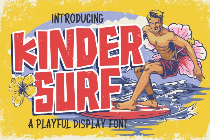 Kinder Surf Font Download