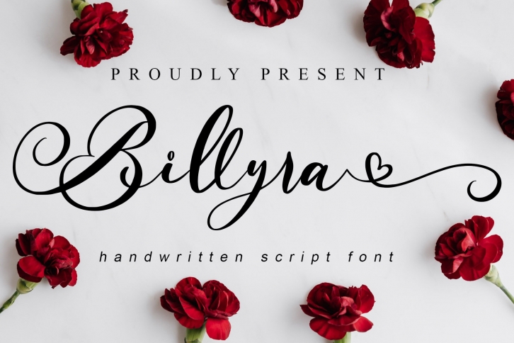 Billyra - Wedding Font Font Download