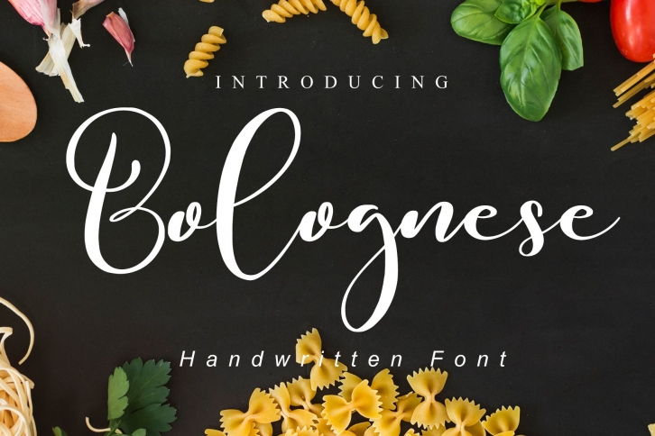 Bolognese - Wedding Font Font Download