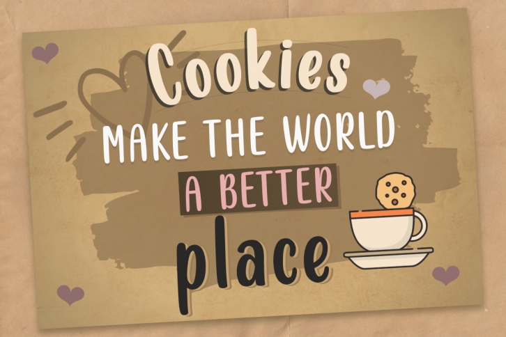 Almond Cookies Font Download