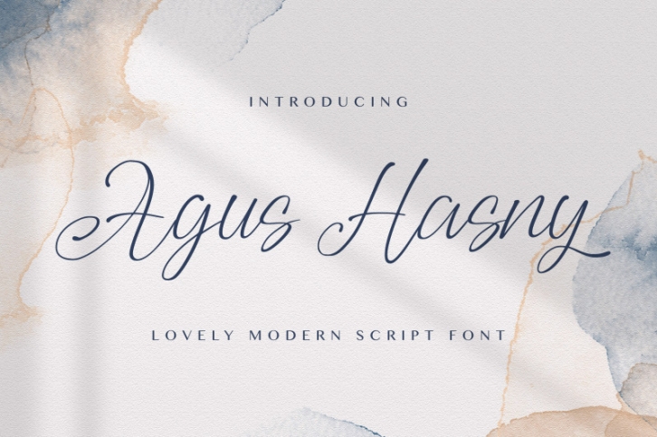 Agus Hasny - Love Script Font Font Download