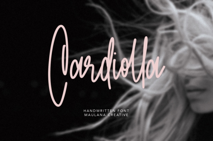 Cardiolla Signature Brush Font Font Download