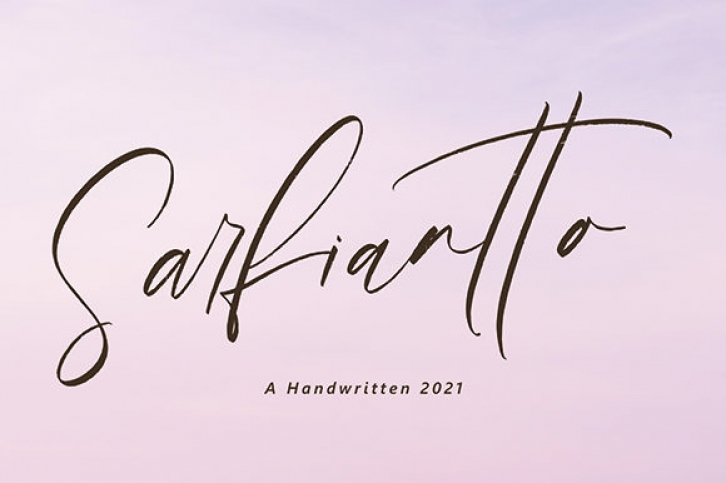 Sarfiantto Font Download