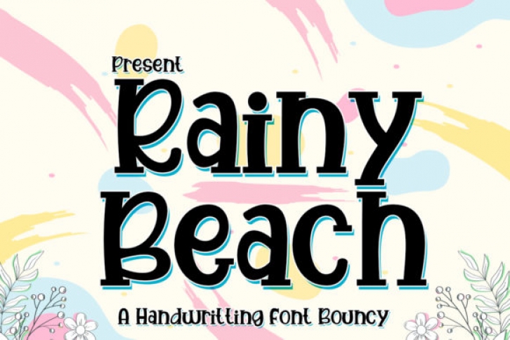 Rainy Beach Font Download