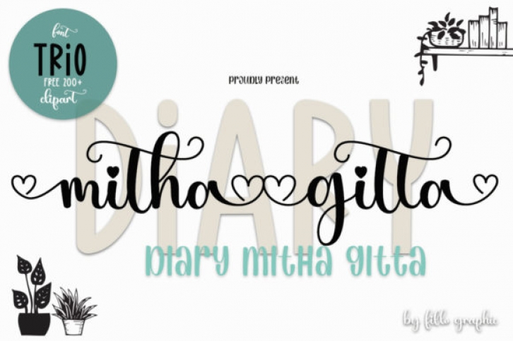 Diary Mithagitta Font Download