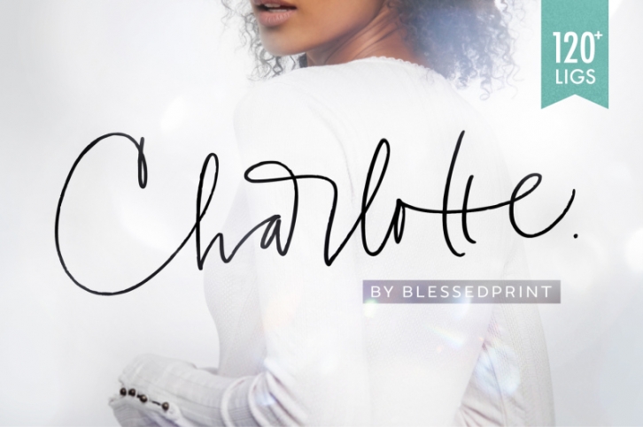Charlotte Script with 120+ ligatures Font Download