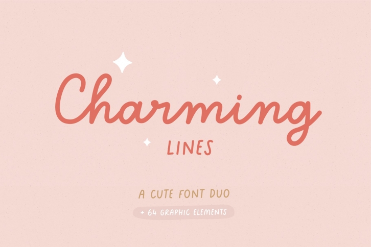 Charming lines Font Download