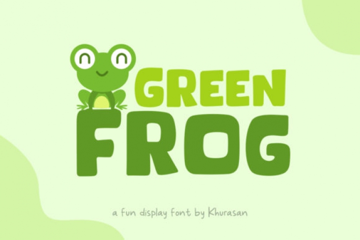Green Frog Font Download