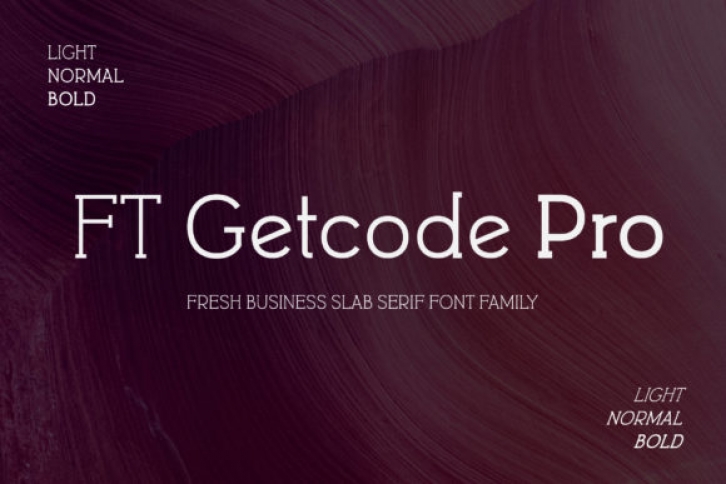 FT Getcode Pro Font Download