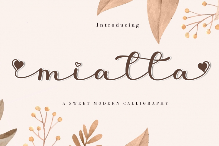 Miatta Font Download