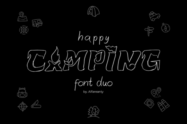 Happy Camping Font Download