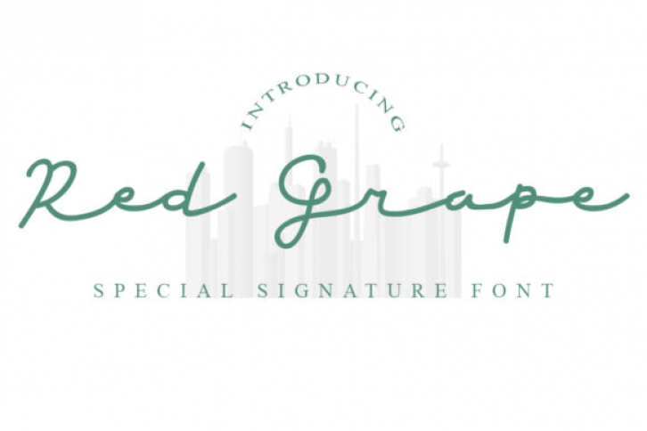 Red Grape Font Download