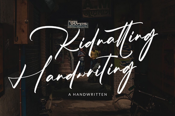 Kidnatting Font Download