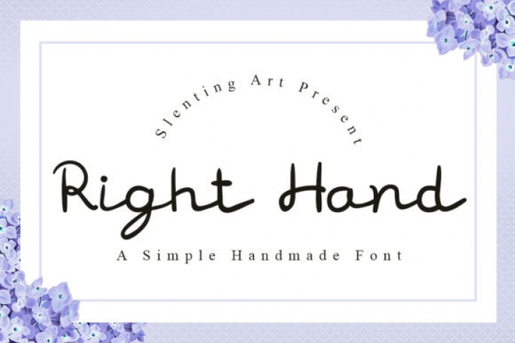 Right Hand Font Download