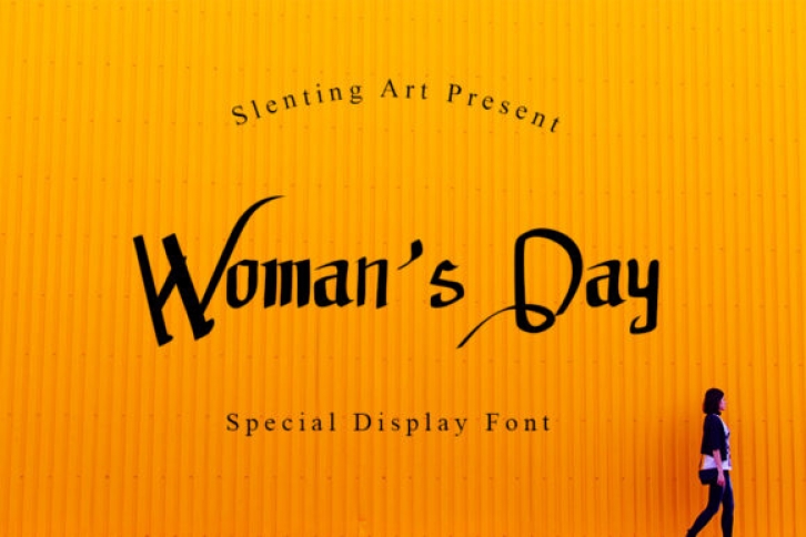Woman's Day Font Download