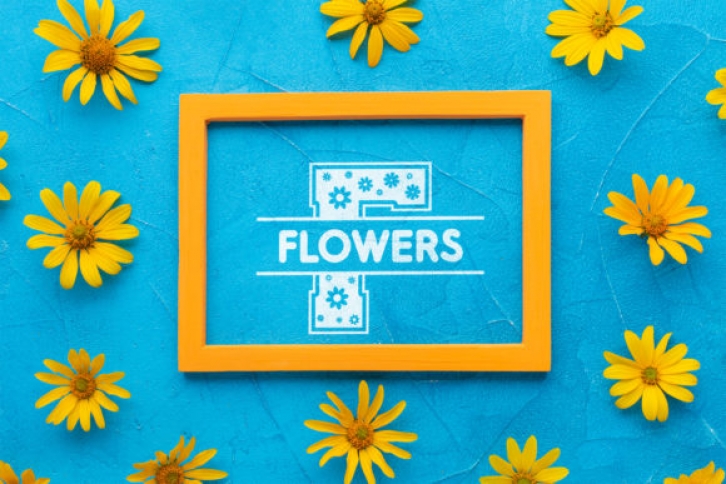 Flowers Monogram Font Download