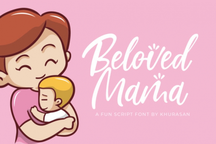 Beloved Mama Font Download