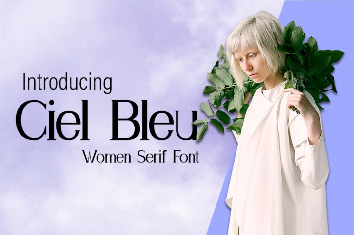 Ciel Bleu Font Font Download