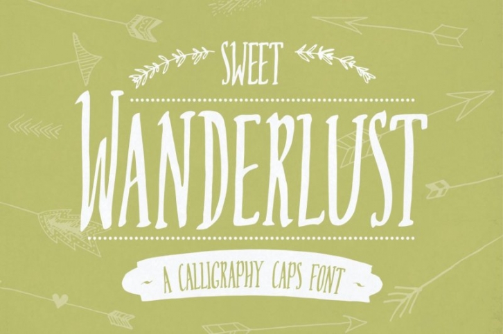 Sweet Wanderlust Font Font Download