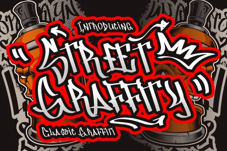 Street Graffity Classic Graffiti Font Download