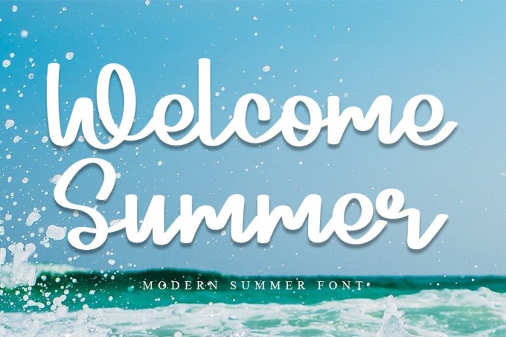 Welcome Summer Font Download