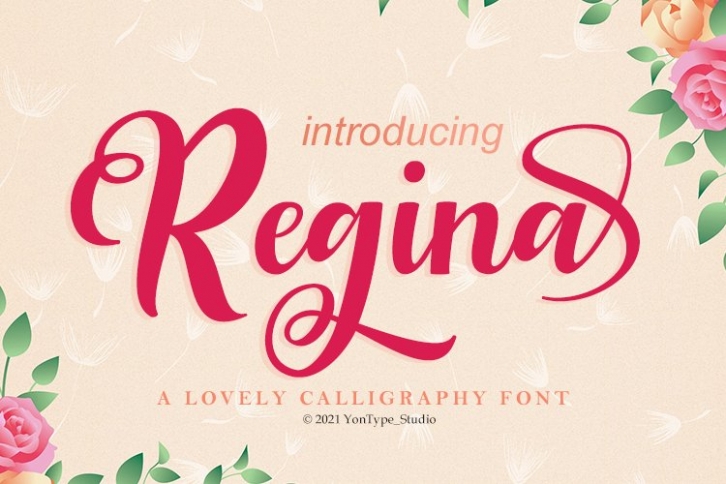 Regina a Loveli Script Font Download