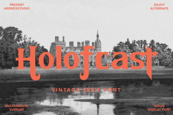 Holofcast Font Download