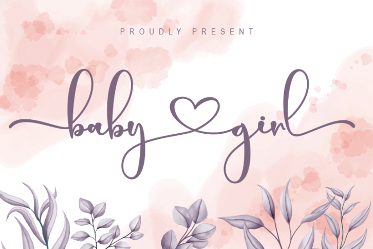 Baby girl Font Download