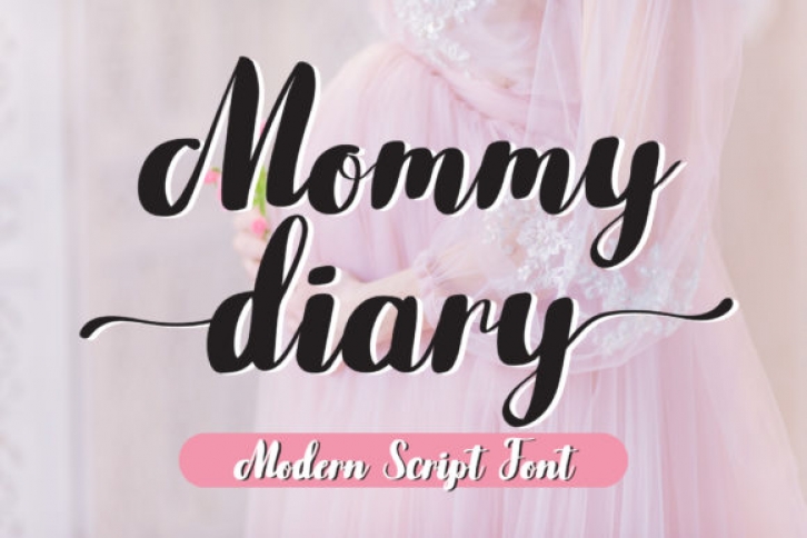 Mommy Diary Font Download