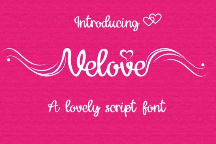 Velove Font Download