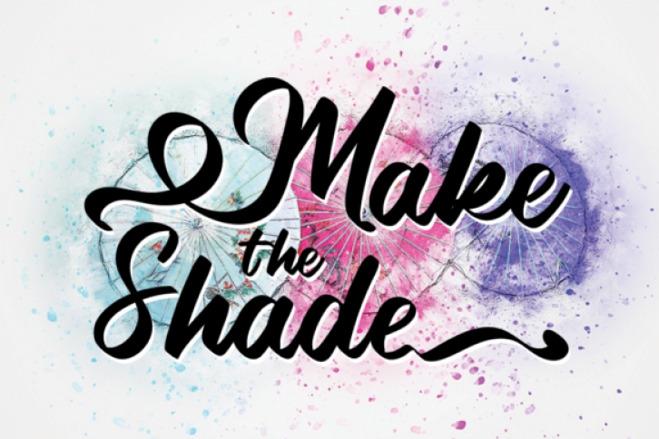 Make the Shade Font Download