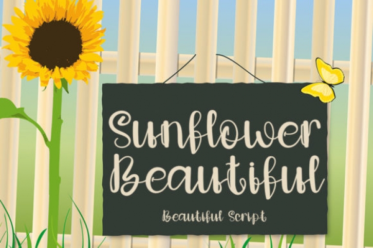 Sunflower Beautiful Font Download