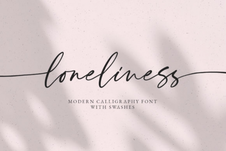 Loneliness Font Download