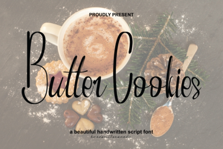 Butter Cookies Font Download