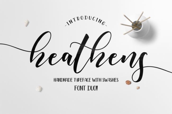 Heathens Scrip Font Download