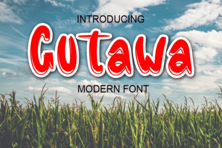 Gutawa Font Download