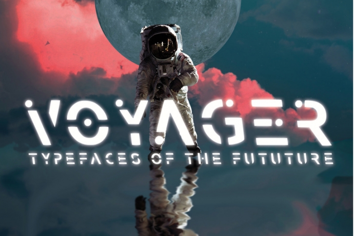 VOYAGER - Typefaces of the Future Font Download