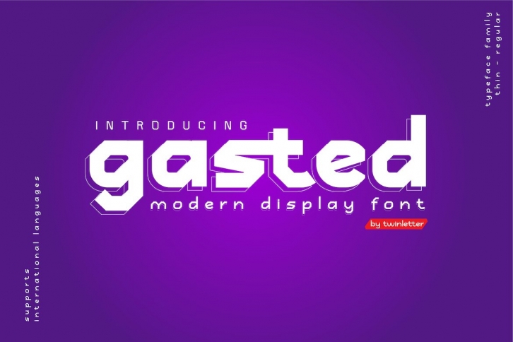 Gasted Font Download