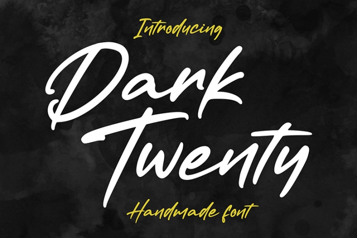 Dark Twenty Font Download